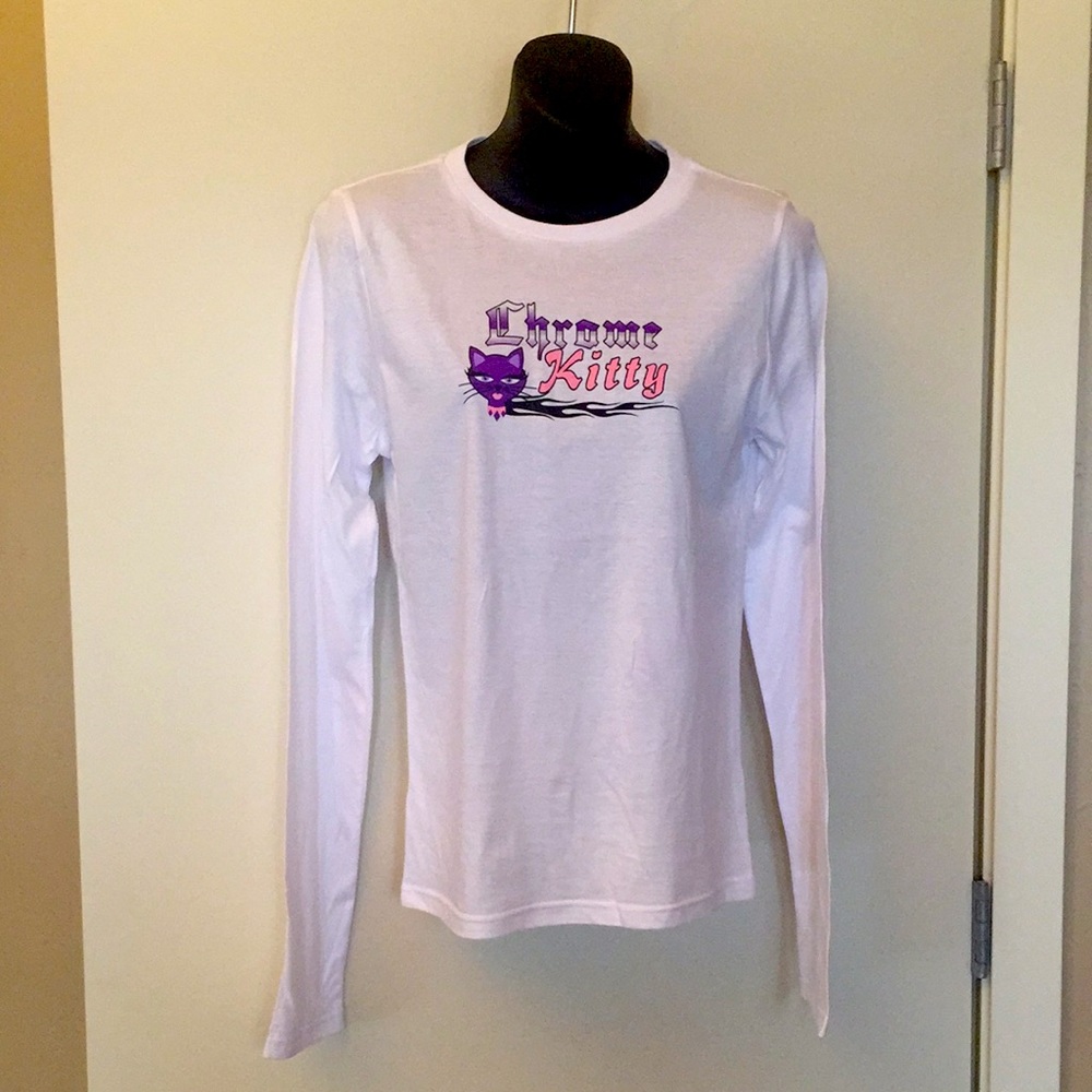 Women’s Motorcycle Inspired Long Sleeve T-Shirt